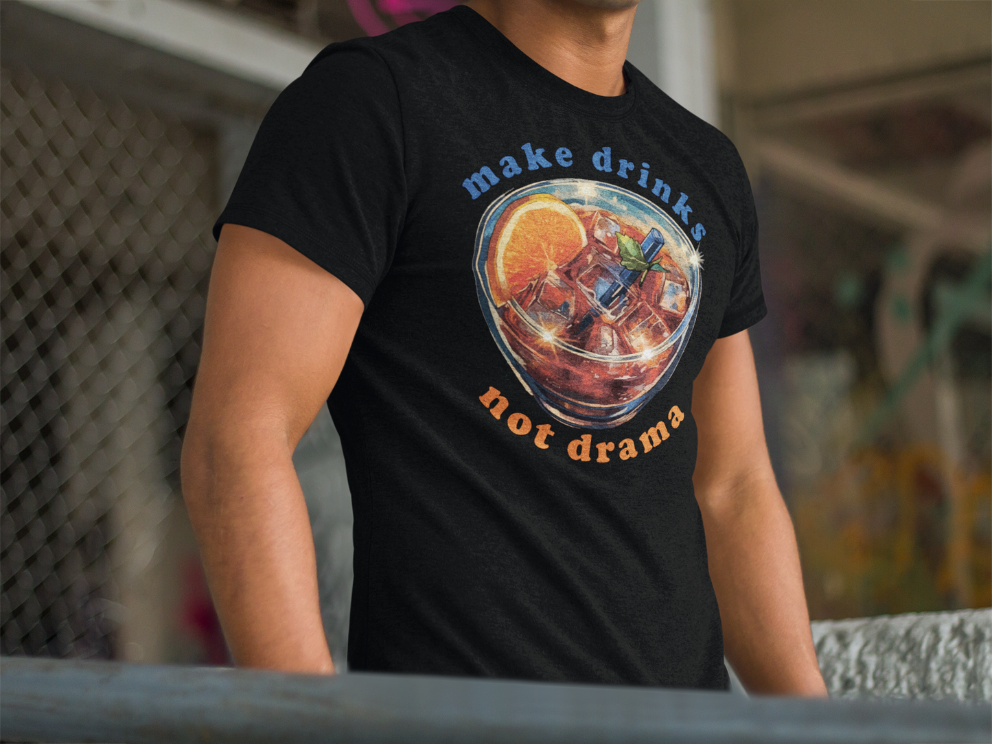 Make Drinks Not Drama Tee