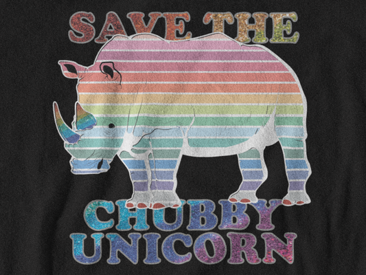 Chubby Unicorn Tee